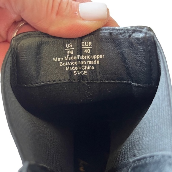 Circus NY Stace High Boot Black Size 9 Platform Block Heel Round Toe - Picture 9 of 11